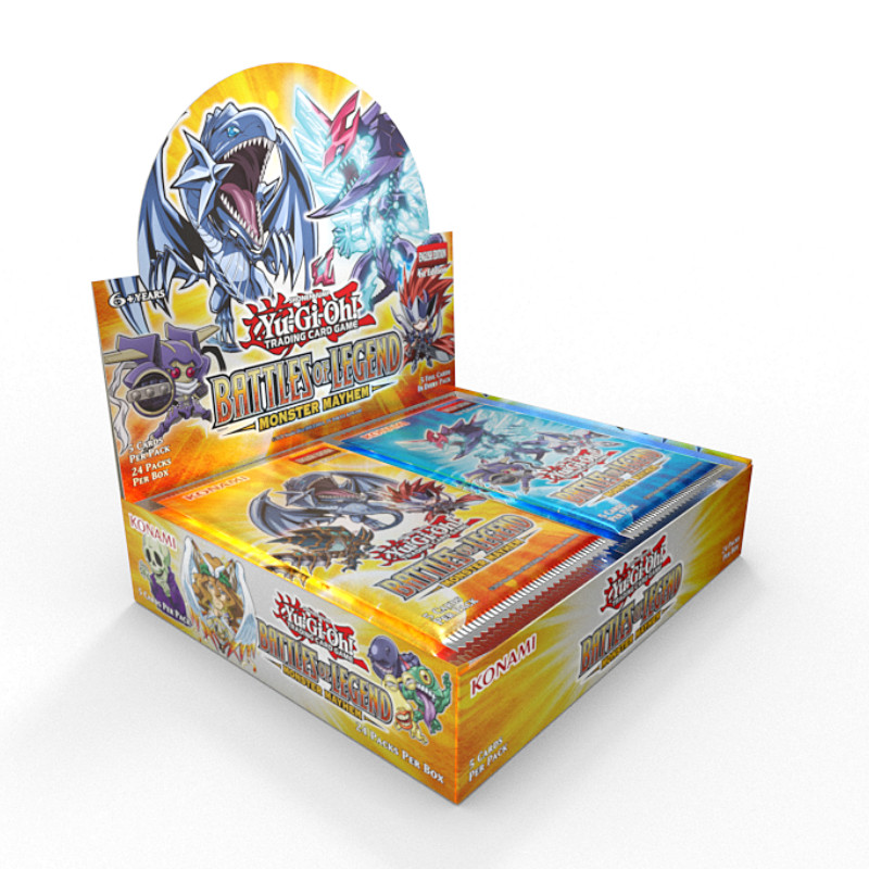 Yu-Gi-Oh! Battaglie della Leggenda Tumulto di Mostri (Box 24 Buste) 1^Edizione ENG